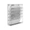 Mind Reader 6 Compartment Vertical Hanging Wall File & Chart Organizer